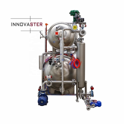 Sterilisatie met watermedium met automatische batch-retortmachine/retorts