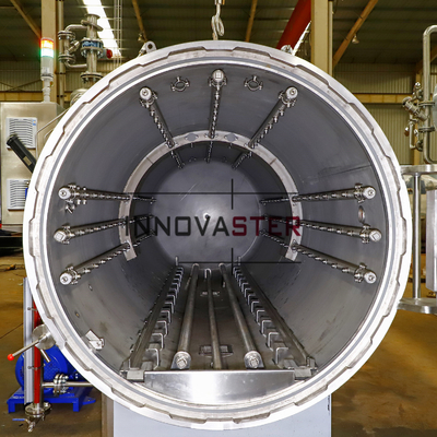 304 roestvrij staal F0 retort sterilisatie machine met automatische functie en ontwerp