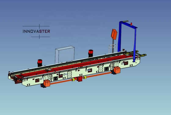 Automatisch laden en lossen van roestvrij staal 2000 kg voor een betere productie-efficiëntie