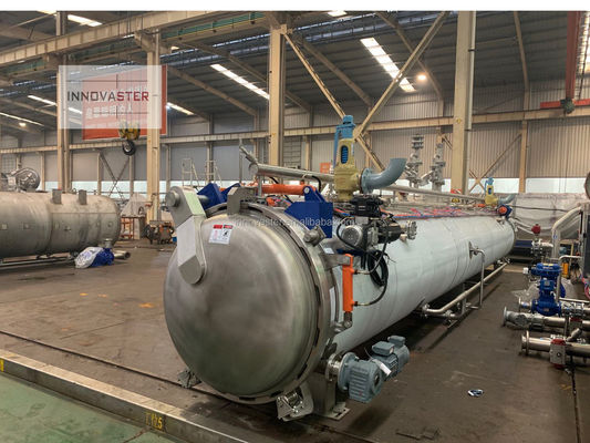 2100 KG Capaciteit Sterilisatie Retort Autoclaaf voor voedselverwerking 380V prestaties