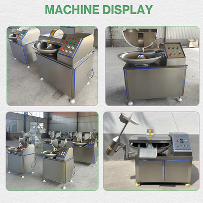 Automatische vullingssnijmachine voor het snelle hakken van vlees 780*600*850mm 350 kg