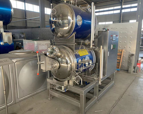 2100 kg autoclaaf voor fysieke sterilisatie van melkflessen en bereide maaltijden