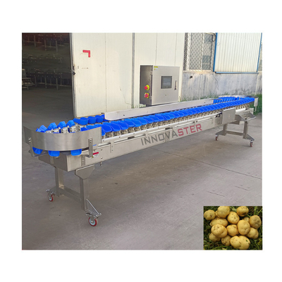 Precieze sortering Automatische gewichtsindeling voor apparatuur voor de voedingsindustrie 500 kg