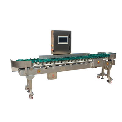 Automatische kippengewichtssorteermachine voor het sorteren van roestvrij staal