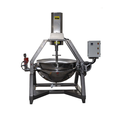 Halfautomatische ketel met mixer 615 kg voor groentenverwerking en soepmaken