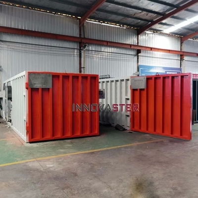3600*1750*2050mm Industrieel voorkoelmachine voor 8 pallet groenten Vacuümkoeling