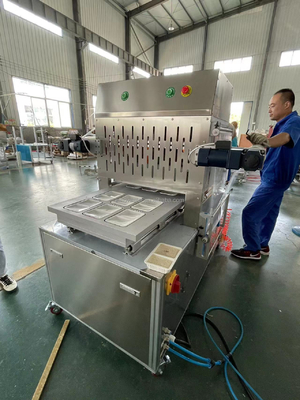 Fresh Produce Dozen Gemodificeerde Atmosfeer Verpakkingsmachine met Spanning volgens Details