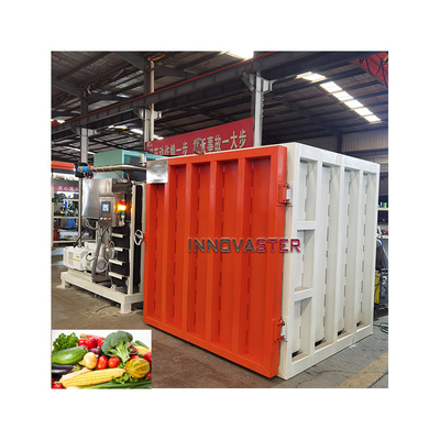 1000 kg grote vacuümkoeler voor verse groenten/vlees/fruit/bloemen/kruiden