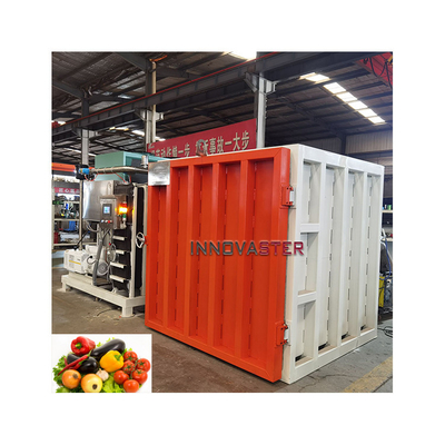 304 roestvrij staal 19kw Vacuüm voorkoeler voor het snel koken van groenten en fruit