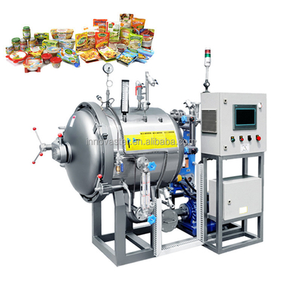 F0 Pilot industriële retortsterilisator voor het testen van cilindrische drukvaten