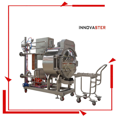 Mini sterilisatie kleine retort machine met multifunctioneel ontwerp en 3P spanning