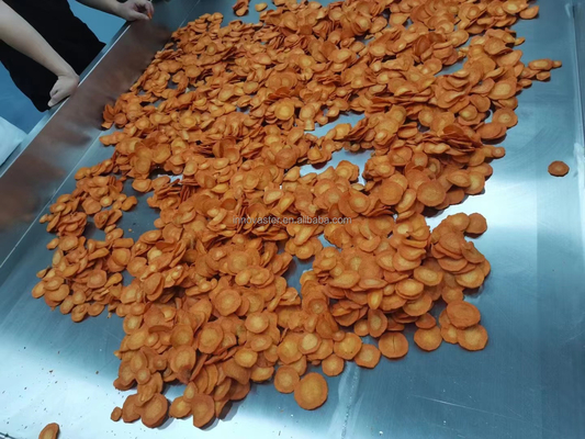 Gepersonaliseerde capaciteit cirkel olie frituurmachine voor professionele fruit crisp chips