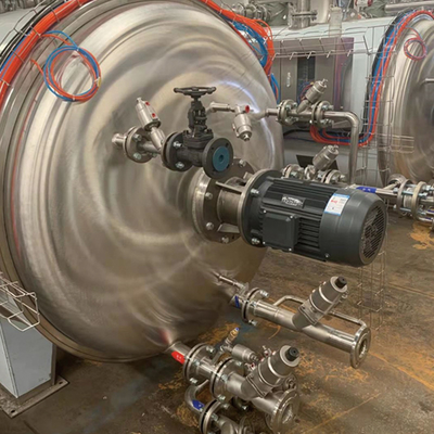 1KW Kracht Volledig Automatische Tonnisafgebakken Stoom Air Sterilisatie Retort Machine 3P Spanning
