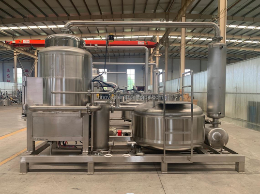 Vacuum Fryer Machine voor gezond oliearm frituren van groenten en fruit in ontwerp