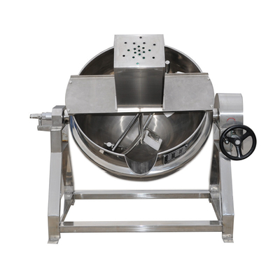 Tomato Sauce/Chilli Paste Making Jacketed Kettle met PTFE Scraper Blade Agitator