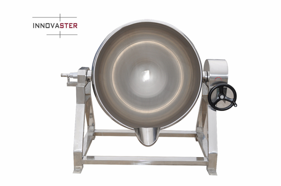 Tomato Sauce/Chilli Paste Making Jacketed Kettle met PTFE Scraper Blade Agitator