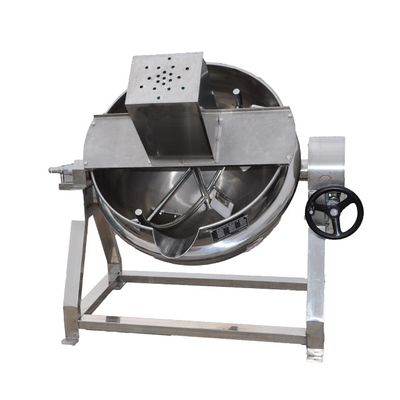 Duurzame stoom/elektrische/gas/elektromagnetische verwarmingsjas ketel met roermixer