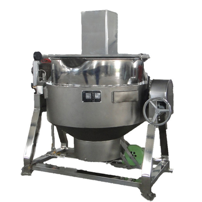 Duurzame stoom/elektrische/gas/elektromagnetische verwarmingsjas ketel met roermixer
