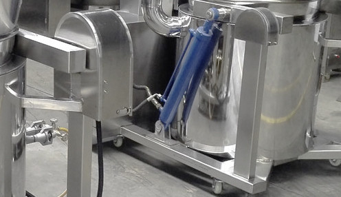 100 kg-1000 kg Stoom/elektrisch/gas/elektromagnetisch sausproces jas kookketel