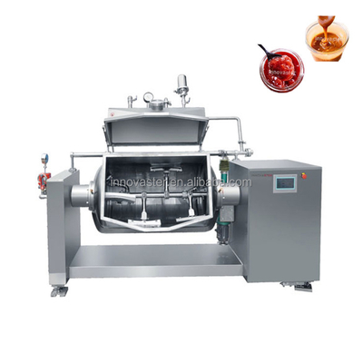 220V/230V/380V/415V/440V Vacuum Jacketed Kettle Horizontale As Mixer voor Red Bean Paste