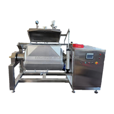 220V/230V/380V/415V/440V Vacuum Jacketed Kettle Horizontale As Mixer voor Red Bean Paste