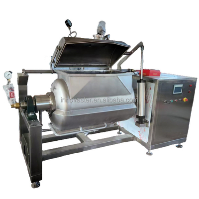 615 kg Voedselverwerkingsapparatuur SUS 316L Horizontale ketel zonder vacuüm