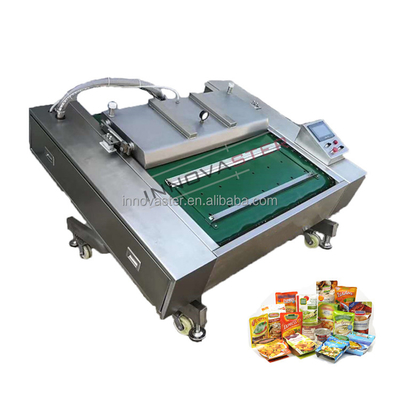 Verpakkingsmachine voor zakken van het type DZ1100 Rolling Belt Continuous Vacuum Packaging Machine for Sal