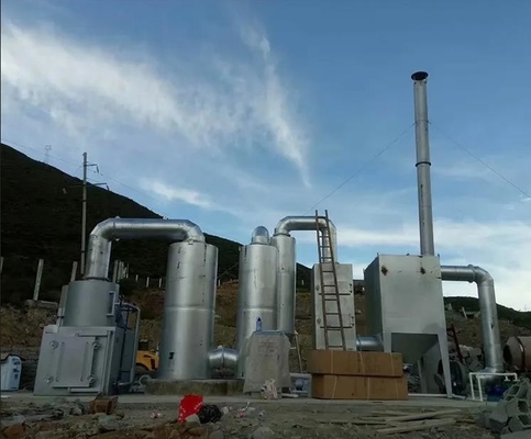 11000 kg gewicht afvalverbrandingsinstallatie voor banden
