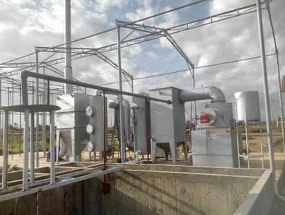 11000 kg gewicht afvalverbrandingsinstallatie voor banden
