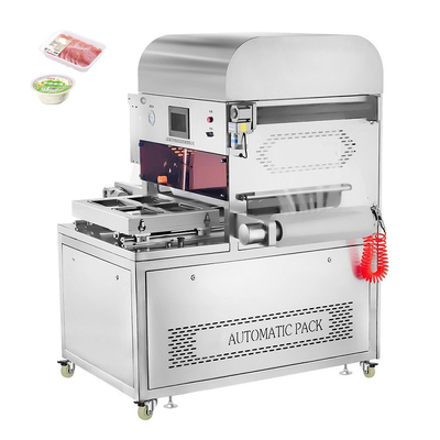 Automatische vacuümboxverpakkingsmachine voor verpakkingsdozen met gemodificeerde atmosfeer