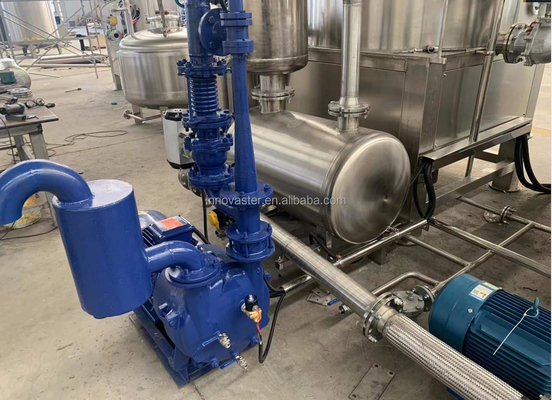 215 kg elektrische vacuümfryer voor laagtemperatuur uitdroging van groenten en fruit