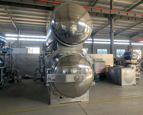 Stoomdirecte voedselconserveringsmachine van 1 kW vermogen en 304 roestvrij staal