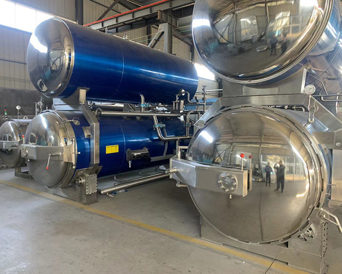 Stoomdirecte voedselconserveringsmachine van 1 kW vermogen en 304 roestvrij staal
