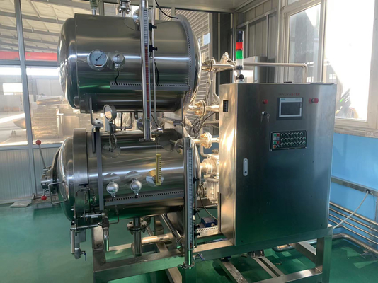 Stoomdirecte voedselconserveringsmachine van 1 kW vermogen en 304 roestvrij staal