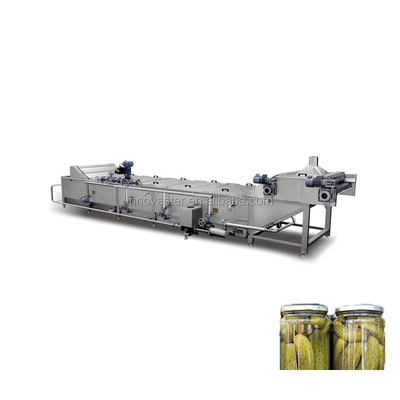 Pasteurisator/machine tunnel voor pasteurisatietijd 6-50 min van pickle-blikjes