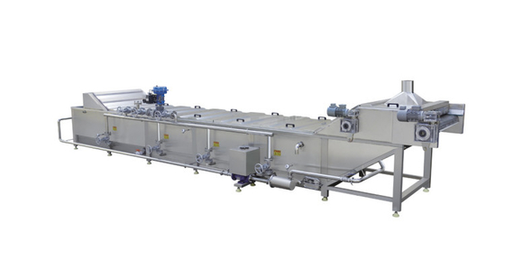 Machines voor het proces van pasteurisatie voor fruit- en groentenvoeding in de industriële productie