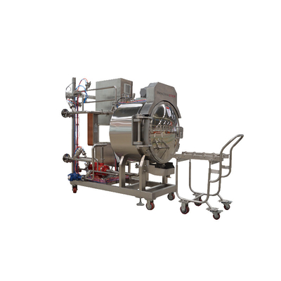 Alle soorten verpakkingen Voedselwinkel Automatische multifunctioneel Pilot Retort met 30 kW vermogen