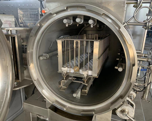 Alle soorten verpakkingen Voedselwinkel Automatische multifunctioneel Pilot Retort met 30 kW vermogen