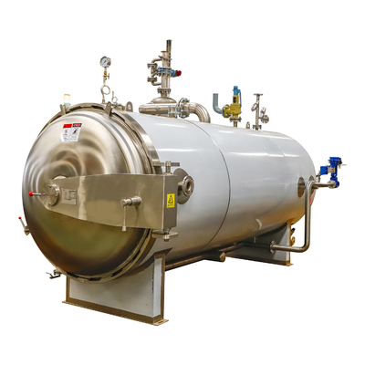 Direct Steam Retort Sterilisator Autoclaafmachine voor ingeblikte voedingsmiddelen Geavanceerde technologie