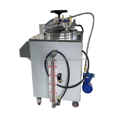 Kleine model 60 kg Verticale wateronderdompeling sterilisatie retort voor voedselverwerking