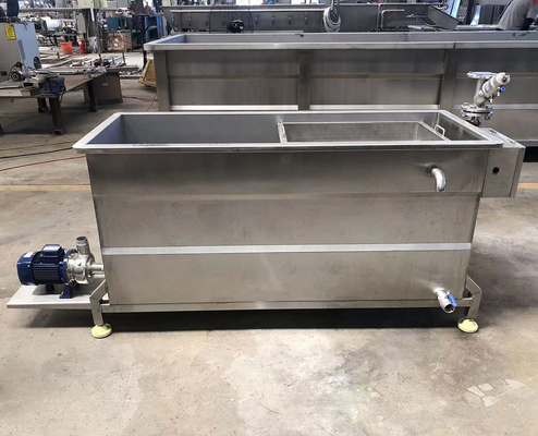Semi-automatische besturing Kleine partijpasteurisator met stoomgenerator en koeltank