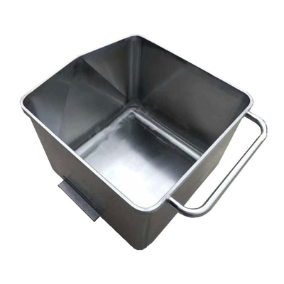 Stil rubberen wiel roestvrij staal vlees trolley kar voor het tillen van buggy drum kar