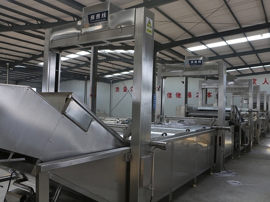 Betrouwbare automatische ontdooiing Gantry Lift ontdooiing type Bevroren vlees vis garnalen machine