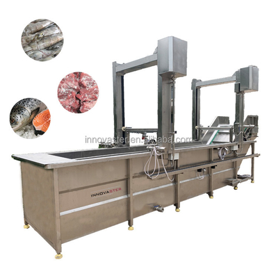 Geavanceerde gantry lifting automatische ontdooier voor bevroren vlees garnalen vis kip 50/60Hz frequentie